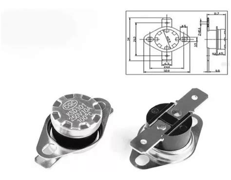 Termostato Ksd C V A Normal Aberto Kit Pe As R Em
