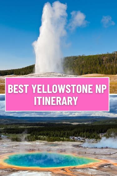 Ultimate 4 Day Yellowstone Itinerary Artofit