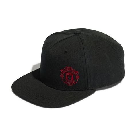 Manchester United Caps Snapback Sort Hvit R D Unisportstore No