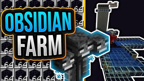 Obsidian Farm Tutorial Minecraft Erikonhisperiod Youtube