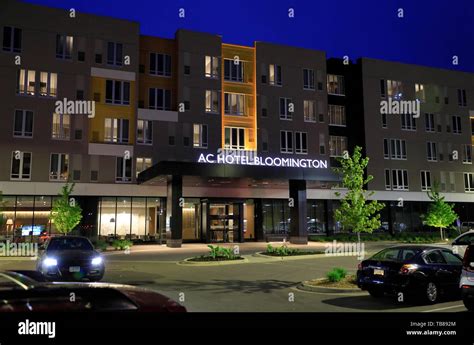 The night view of AC Hotel Bloomington by Marriott Mall of America ...