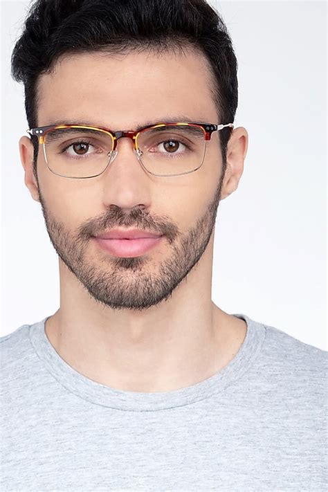 Explorer Rectangle Tortoise Glasses For Men Eyebuydirect Canada