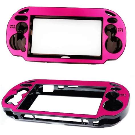 Rose Red Colorful Aluminum Metal Skin Protective Cover Case For Sony Ps