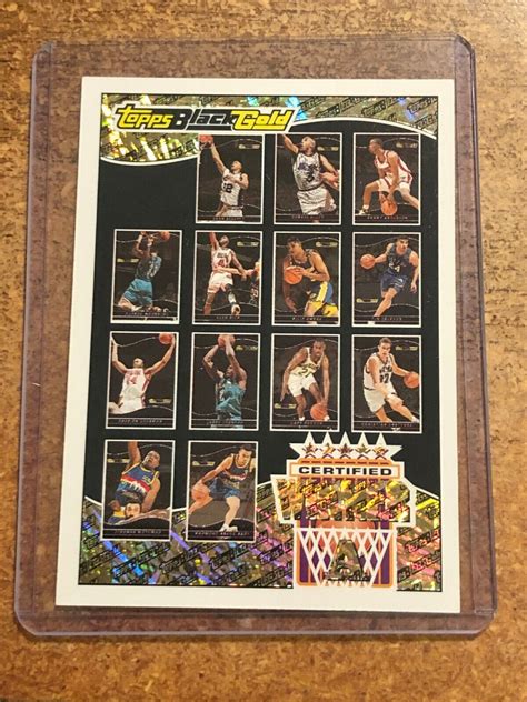 1993 94 Topps Black Gold Basketball A Winner Card EBay