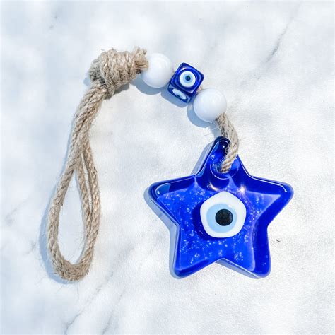 Evil Eye Star Shaped Amulet Wall Hanging Gemrox