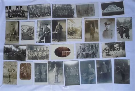 100 Meist Foto Ansichtskarten Militaer Soldaten 1 Weltkrieg 107930