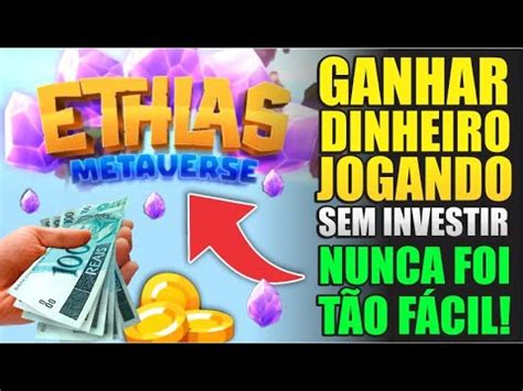 Ethlas Uma Nova Maneira De Ganhar Dinheiro Jogo Nft Gratis Youtube