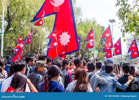 Protest Rally Against Government of Nepal Editorial Stock Photo - Image of participants, crisis ...