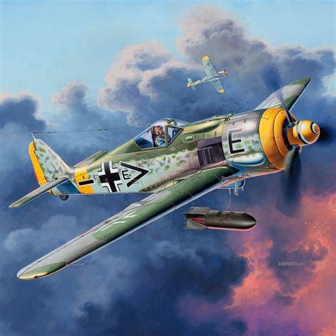 Kit Montar Revell Avi O Focke Wulf Fw F Rp Modelismo