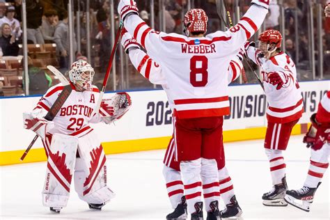 Men’s Hockey Heads To Tampa For The 2023 Frozen Four Bu Today Boston University