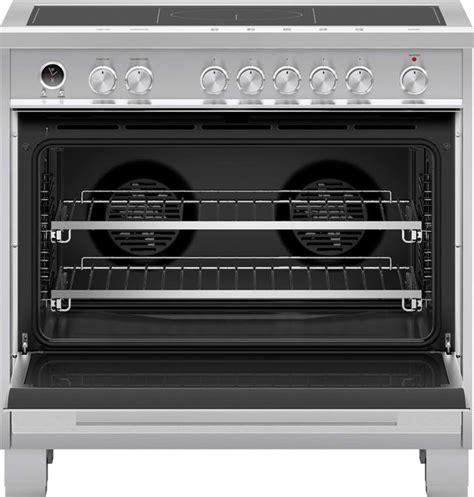 Fisher & Paykel 36" Brushed Stainless Steel Free Standing Induction ...