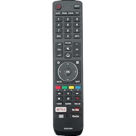 Buy LipiWorld EN3C39V Remote Control With Netflix And YouTube Function