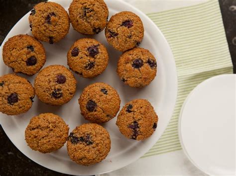 Blueberry Bran Muffins Recipe | Ina Garten | Food Network