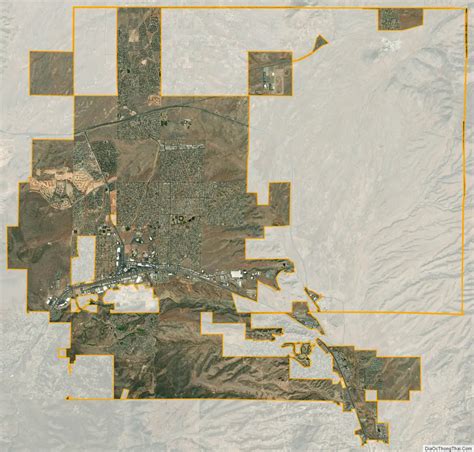 Map of Prescott Valley town