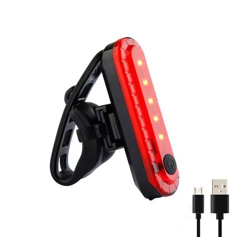 Lampka Rowerowa Tylna Na Rower Lampa Ty Usb Led Bswd