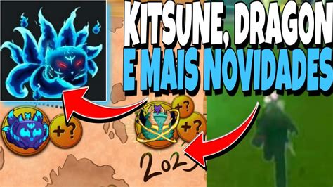 Kitsune E Rework Da DragÃo E Outras Novidades No Blox Fruits Roblox