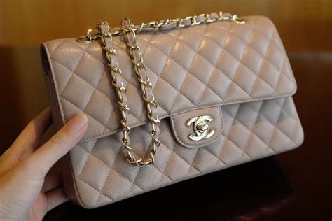 Chanel Classic Handbag Beige | semashow.com