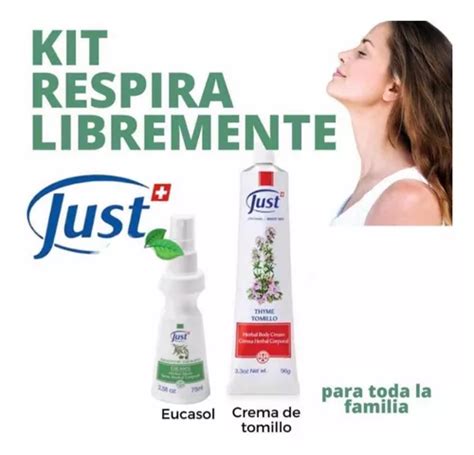 Kit Eucasol Ml Y Crema De Tomillo G Regalo Swiss Just Env O Gratis