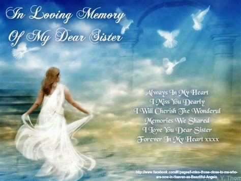 My Dear Sister Would Be So Happy That I Think Of Her So Much Sister