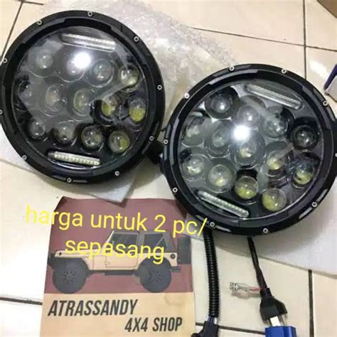 Jual Lampu Depan Headlamp Led Katana Hardtop Jimmy Day Maker Shopee