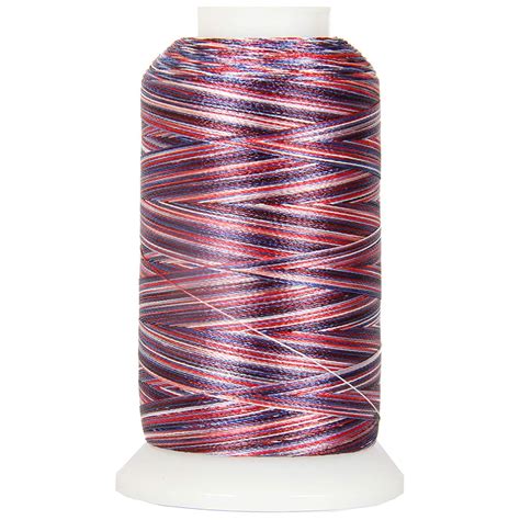 Threadart Variegated Polyester Embroidery Thread Wt M