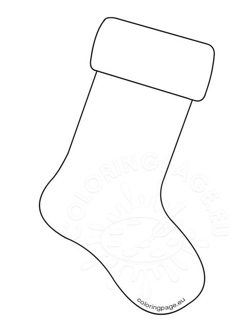 Christmas Stocking Templates Free Printables Printable Word Searches