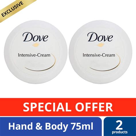 Dove Intensive Nourishing Cream 75ml X2 Shopee Philippines