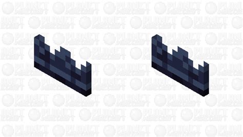 Black Crown Cape Minecraft Mob Skin