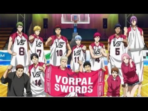 Kuroko No Basket Last Game AMV Vorpal Sword Vs Jabberwock Full