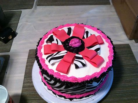 Pink And Zebra Print Cake Cupcake Cakes Zebra Print Cakes Cake