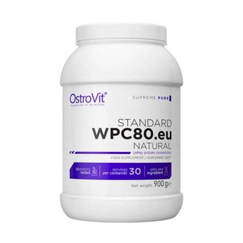 Ostrovit Standard WPC80 Eu Protein Bez Okusa 900gr