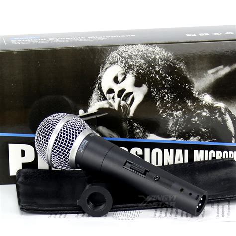 Quality SM 58 Switch Handheld Vocal Dynamic Wired Microphone ...