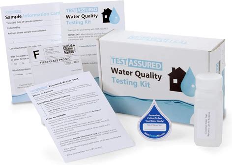 Amazon Test Assured Essential Water Test Kit Easy At Home Well