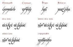 10 Elven words and phrases ideas | elven words, elvish tattoo, lotr tattoo