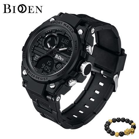 Jual BIDEN Jam Tangan Pria Olahraga Militer Anti Air Luminous Analog