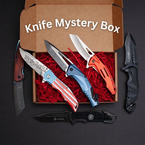 Mystery Knife Box Personalized T Collectible Knife T Etsy