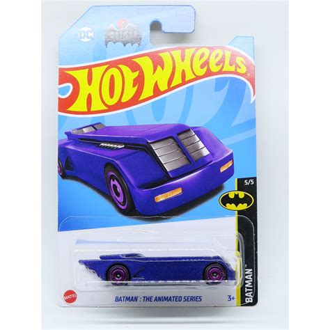 Jual Hot Wheels Batman The Animated Series Batmobile Purple Shopee