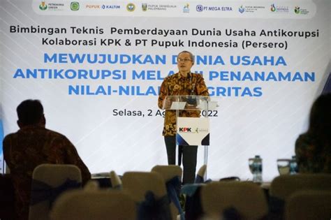 Kpk Dorong Peningkatan Integritas Dalam Pengelolaan Pupuk