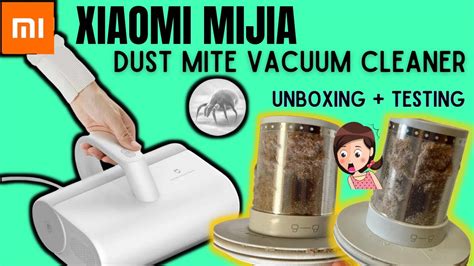 Unboxing Testing Xiaomi Mijia Dust Mite Vacuum Cleaner Raq Star