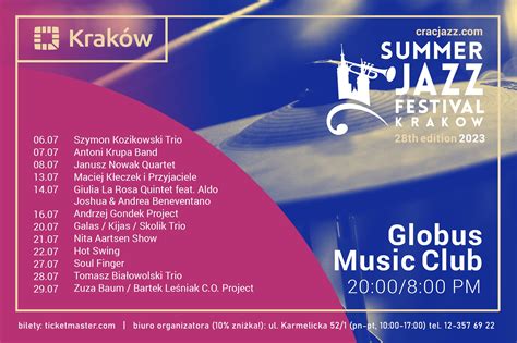 Summer Jazz Festival Krak W Karnet Krak W