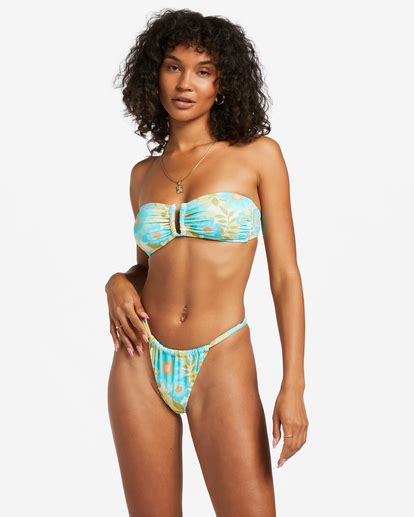 Summer Sky Valerie Bandeau Bikini Top For Women Billabong