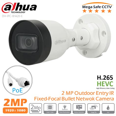 Dahua Mp Ip Camera Outdoor Poe Ir Network Camera Dh Ipc B A E