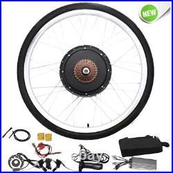 26 Inch 48V E Bike Rear Wheel 1000W Electric Bicycle Hub Motor