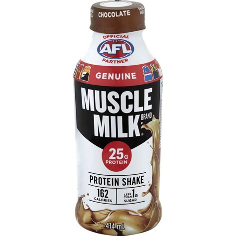 Muscle Milk Protein Shake Chocolate 414ml | Woolworths