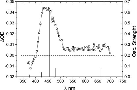 Triplet Triplet Absorption Spectra Of Download Scientific Diagram