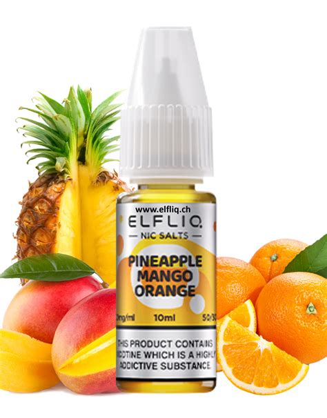 Elf Bar Elfliq Pineapple Mango Orange Ml E Heaven Vape Shop