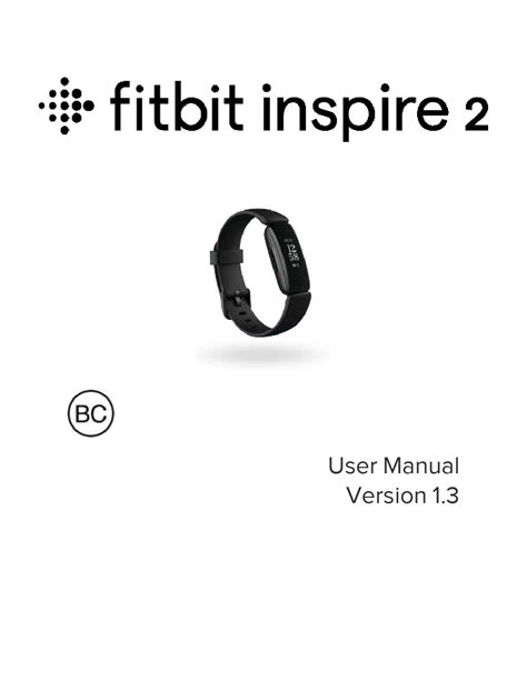 Fitbit Inspire 2 User Manual Get Started And Set Up Guide