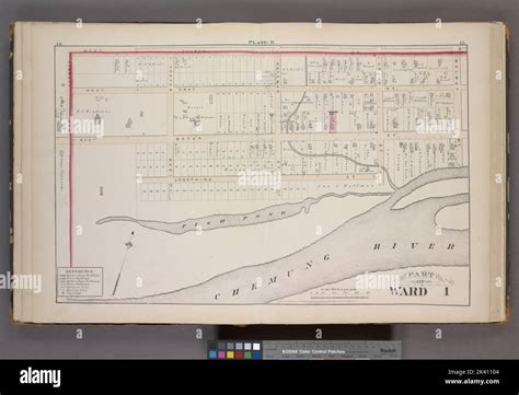 Part Of Ward 1 Cartographic Atlases Maps 1876 Lionel Pincus And