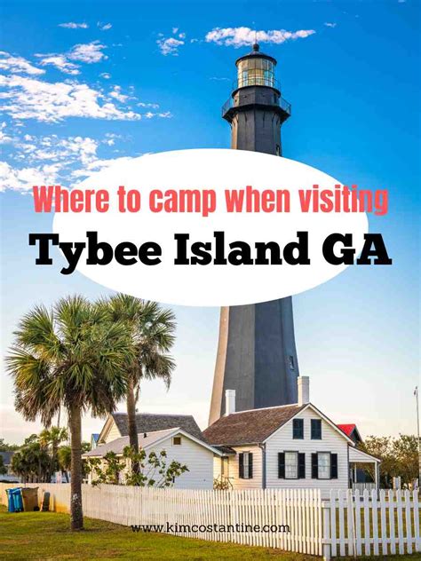 Best Tybee Island Campgrounds To Camp Near The Beach - Kim Costantine