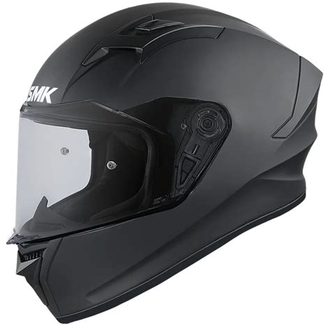 Casco Smk Stellar Negro Mate Smk Helmets Totmoto